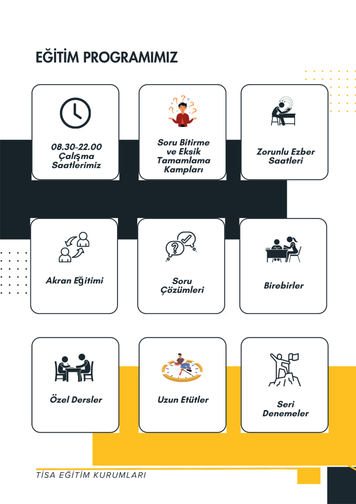 EĞİTİM PROGRAMIMIZ
